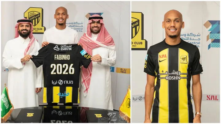 Saudi champions Al-Ittihad sign midfielder Fabinho from Liverpool