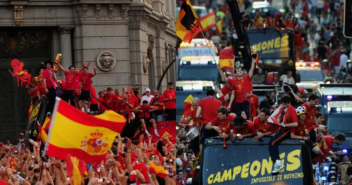 Spain's national football team's trophies