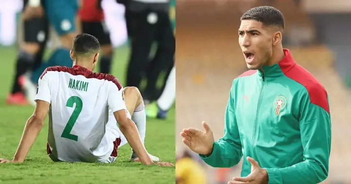 Achraf Hakimi at the Africa Cup of Nations in Cameroon. SOURCE: Twitter/ @AchrafHakimi