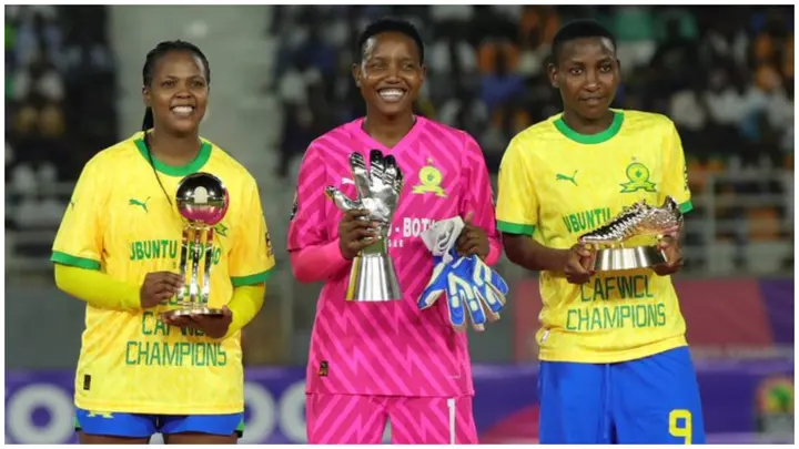 Andile Dlamini, goalkeeper, CAF, champions league. 