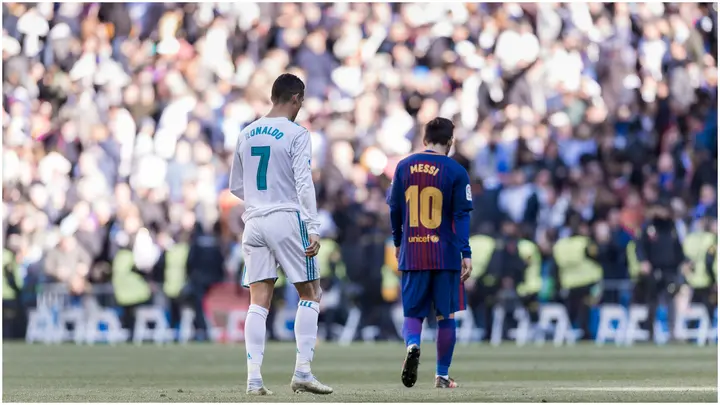 Cristiano Ronaldo, Lionel Messi, Real Madrid, Barcelona.