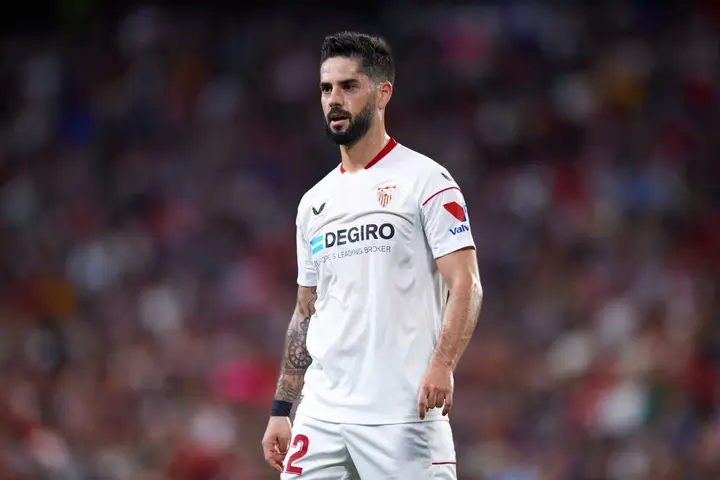 Isco was largely disappointing in his time at Sevilla. He did not seek a contract extension at the club.