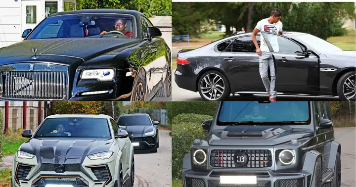 Manchester united players' cars