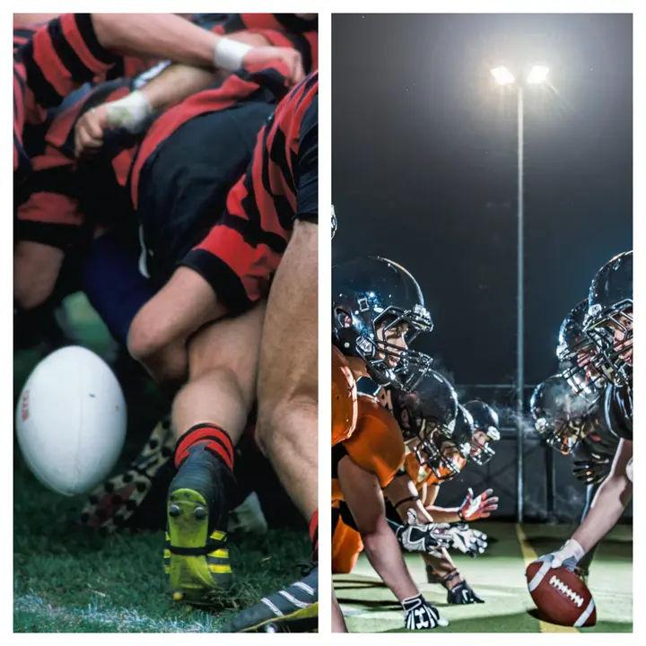 Rugby vs American football