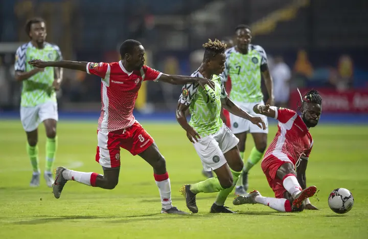 Burundi's national football team ranking