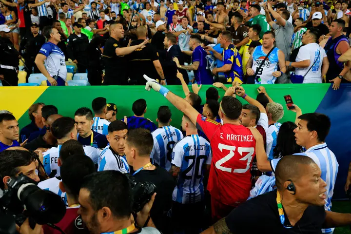 Brazil vs Argentina, Lionel Messi, Maracana Stadium, Emi Martinez