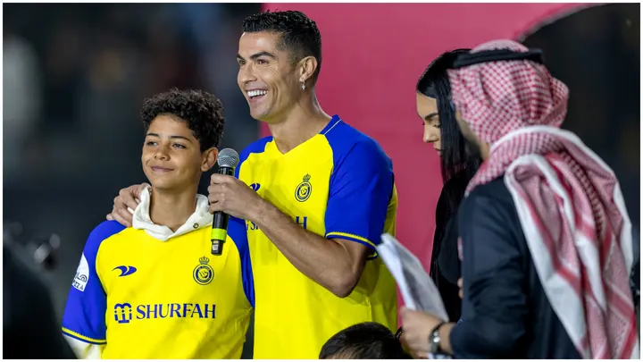 Ronaldo's Son Hits Iconic 'Siu' Celebration After Scoring for Al Nassr ...