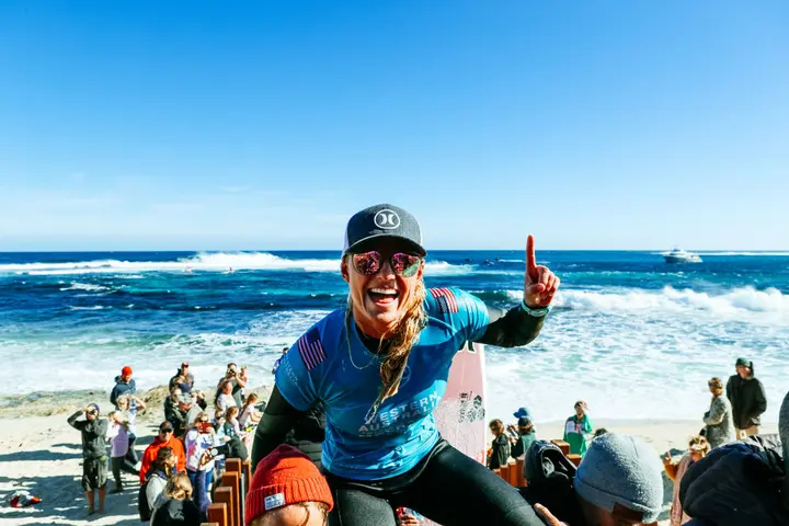 The second best surfer in the world