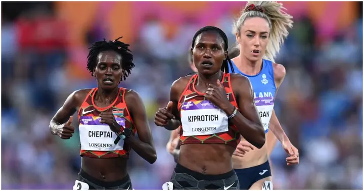 Sheila Kiprotich, Irene Cheptai, Eilish McColgan, Commonwealth Games, women's 10,000 metres