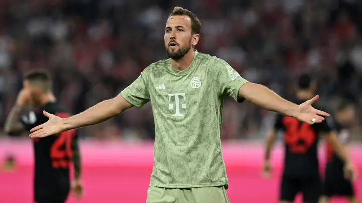 Bayern Munich forward Harry Kane will make his Champions League debut for the German side against Manchester United on Wednesday