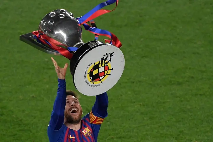 A list of all Barcelona trophies of all time by year