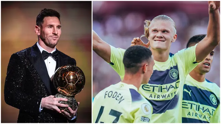 Lionel Messi, Erling Haaland, Ballon d'Or