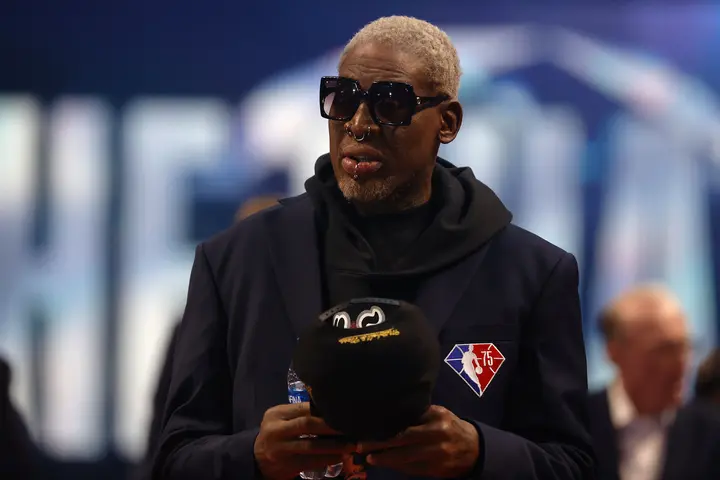 How much is Dennis Rodman's NBA pension?