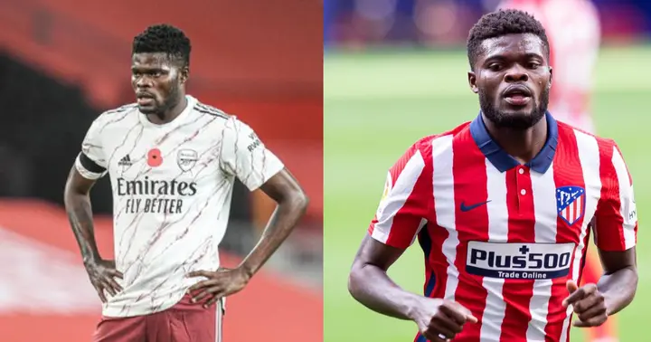 Arsenal star Thomas Partey shed light on the difference between the English Premier League and the LaLiga. Photo credit: @ESPNFC @Atleti