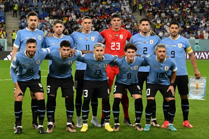Uruguay's World Cup squad 2022