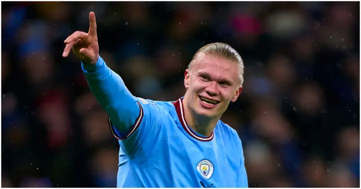 Erling Haaland, Manchester City, RB Leipzig, UEFA Champions League.