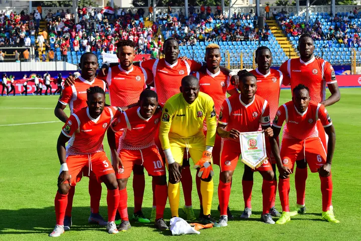 Burundi's national football team trophies