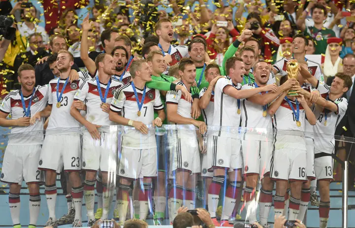 Germany national football team's 2014 World Cup Trophy