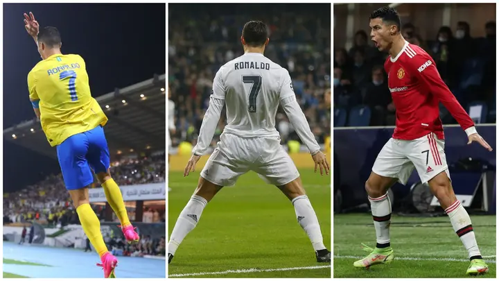 Cristiano Ronaldo Hits the 'SIUUU' Celebration After Scoring in Al