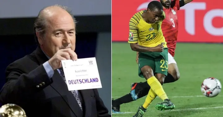 sepp blatter, thembinkosi lorch, fifa, 2019, afcon, on this day, 06 july, egypt, cairo, germany, charles demspey, new zealand, oceania, 2006 fifa world cup