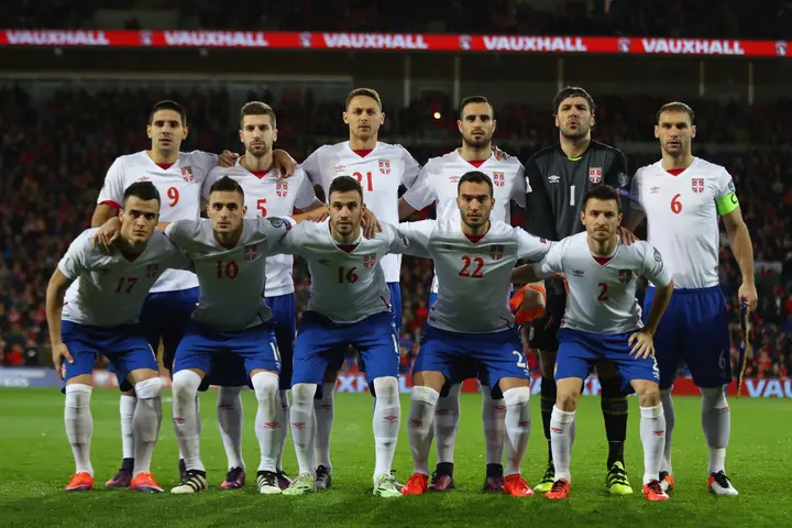 Serbia national football team players