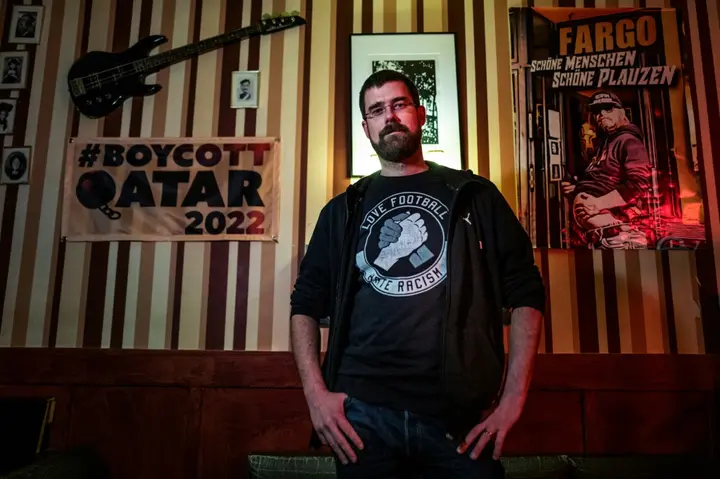 Fargo is one of dozens of bars across Germany, including several in the capital of Berlin, which have pledged to boycott what is normally a showpiece event in the football-mad nation.