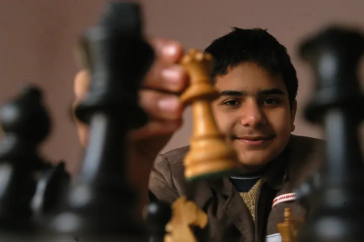 Three of the youngest Chess Grandmasters from India