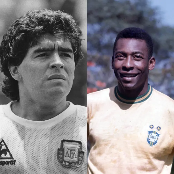 Pele vs Diego Maradona: Who was better? The stats head-to-head